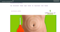 Desktop Screenshot of klysma.info